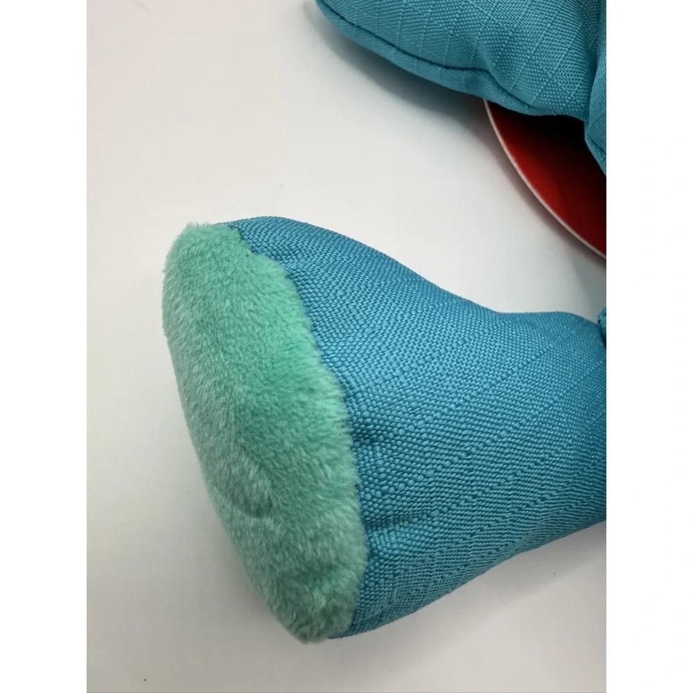 KONG Cozie Ultra Lucky Lion Dog Toy Large Ultra-Tex Squeaker Blue ZYL14